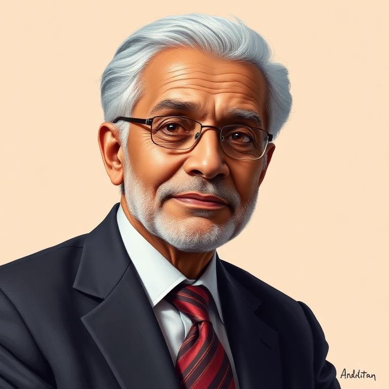 Portrait of Dr. Raghunath Mashelkar